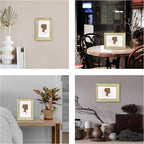 AELS 5x7 Inch Vintage Picture Frame, Elegant Antique Photo Frames - Image 4