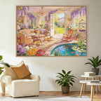 Garden Sunroom Retreat Puzzles for Adults 1000 Pieces, Impossible Hard - Image 4