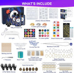 KISREL UV Resin Jewelry Making Kit, 300g Crystal Clear Resin - Image 2