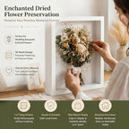4 Pack 8x10Shadow Box Frame Set, Deep Wood Display Case - Image 5