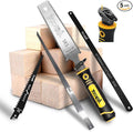 5-In-1 Multi Blades Hand Saw, 6 Inch Double Edges Japanese Pull, DrywallSaw by TOOLANTOOLS