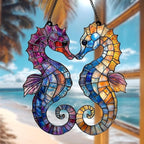 Seahorse Acrylic Suncatcher - Image 3