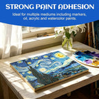 ESRICH 11x14 Inch Wood Panels for Painting, 2 Pack Craft Wood Canvas Boards - Image 4