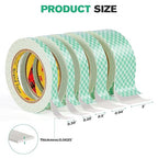 3M Double Sided Foam Tape 0.5" x 10Ft White 4026 Double Coated Urethane - Image 4