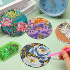 EWJRNSF 8 PCS Diamond Art Coasters Kit - Image 4