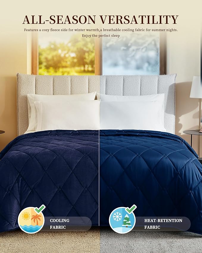 L'AGRATY Queen Size Weighted Blanket - Image 3