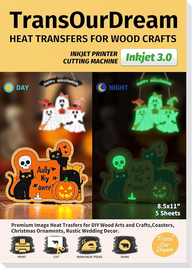 TransOurDream Printable Heat Transfer Paper by TransOurDream