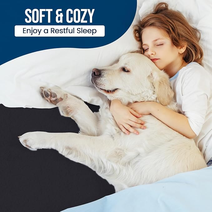 Queen Size Mattress Protector Waterproof, Premium 200 GSM Terry Mattress Cover - Image 5