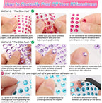 2800 Pcs Self Adhesive gems Stickers - Image 4