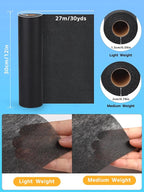 Black Medium Weight Fusible Interfacing - Image 2