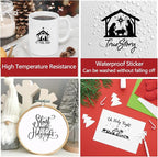 40 Pieces Christmas Nativity Stickers - Image 5