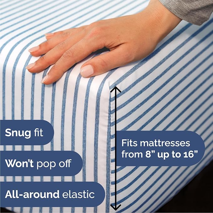 Queen 6 Piece Sheet Set - Image 3