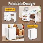 VIVOHOME Folding Sewing Table for Sewing Machine, Sewing Desk - Image 4