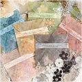 300pcs Scrapbook Paper Cutouts Lace Flowers Butterfly by Diuhofart