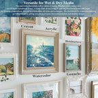 Water Color Paper 8.5 x 11, Water Color Sketch Books 16 Sheets, Cold Pressed - Image 6