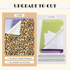 Tintnut Leopard Permanent Vinyl 8 Sheets 12x10in Orange Adhesive Vinyl | - Image 4