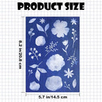 40 Sheets Sun Print Kit Cyanotype Paper, A5 Sun Art Printing Sunprint Paper - Image 3