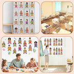 gisgfim 80Pcs Backpack Cutouts Back to School Decorations Bulletin Board - Image 6
