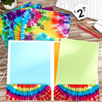 Outus 24 Pcs Tie Dye 2 Pocket Folders Letter Size Decorative File Folders Heavy - Image 4