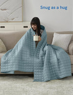 YnM King Size Cooling Weighted Blanket - Image 4