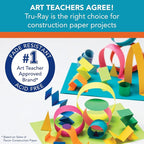 Tru-Ray Construction Paper, 10 Vibrant Colors, 50 Sheets - Image 5