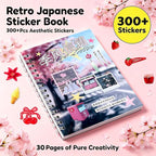 Tmtains 30 Sheets Japanese Sticker Book - Image 3