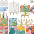 JellyArch 6 Set 3D Flowers Ceramic Painting Kit Ready to Ceramics Make Your Own by JellyArch