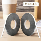 Tatuo 2 Rolls Double Sided Foam Tape 1/2 Inch by 50 Feet Black PE Foam Tape - Image 2