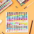 Grabie Watercolor Paint Set, Watercolor Paints, 168 Colors, Painting Set - Image 4