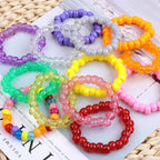 Plastic Pony Beads, for Bracelet, Hair Braiding, Friendship Bracelets, Jewelry - Image 5