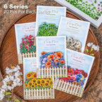 AurriiLeaf Viewing Flowers PET Sticker Set, Journaling, DIY Projects, and Art - Image 2