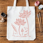 TIAMECH A4 Reusable Lotus Flower Stencil - Image 6