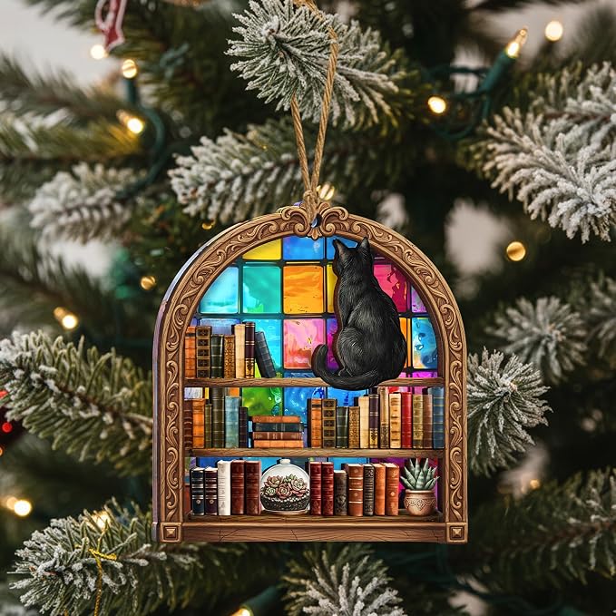 Book Lovers Gifts Book Ornament, Teacher Gifts - Image 8