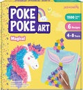jackinthebox Poke Poke Art – Magical Theme, Mess-Free Fabric Art and Craft by JackInTheBox