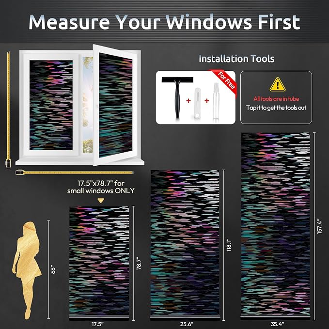 rabbitgoo Blackout Window Film Light Blocking - Image 8