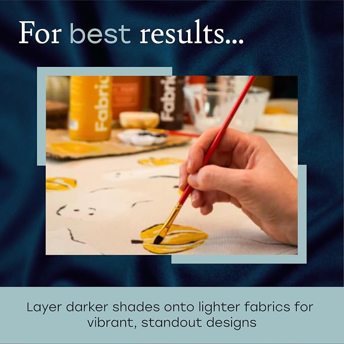 Fabricoat Green Fabric Paint For Arts, Crafts & DIY Projects | 125ml / 4.2 FL - Image 6