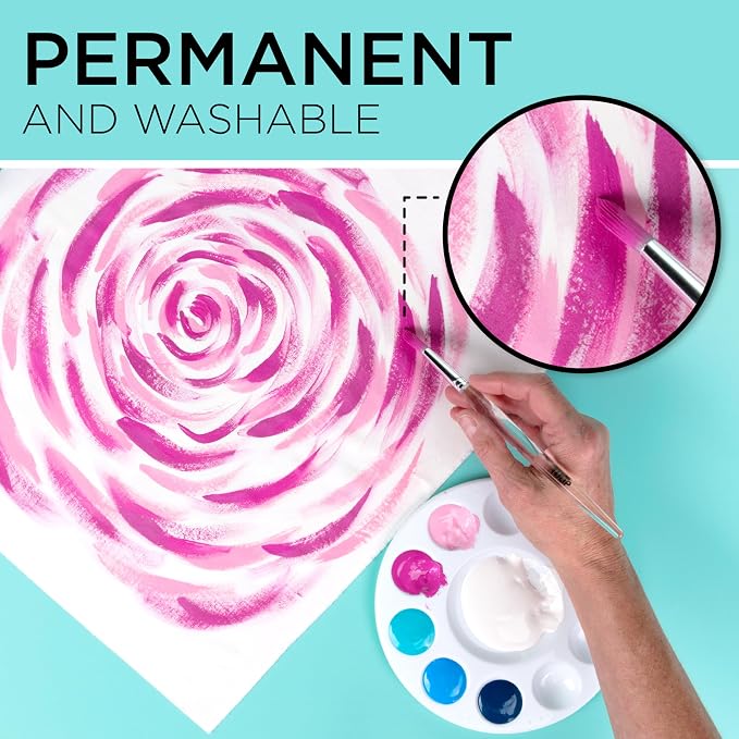 Tulip Soft Fabric Paint, Stays Soft and Flexible, Permanent Paint, - Image 4