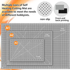 Ecraft Self Healing Cutting Mat:18" x 24" Double Sided 5-Ply Hobby Mat - Image 5