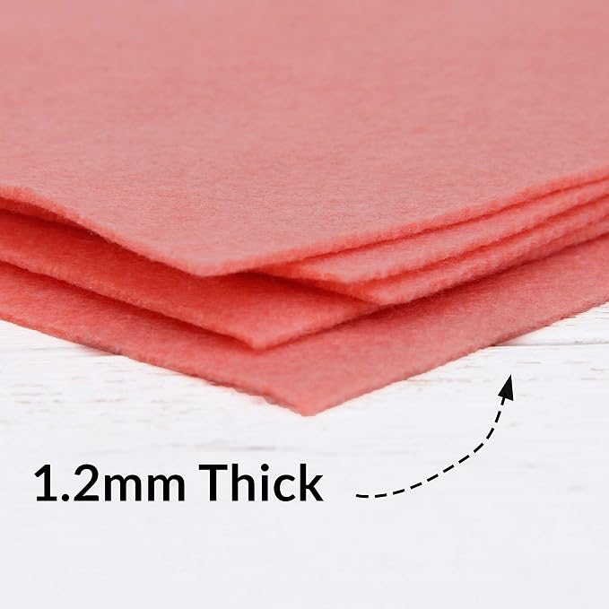 Threadart Melon Premium Felt Sheets - Image 3