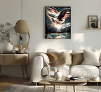 GXGLLPZBY Diamond Art Kits for Beginners, US Flag Eagle Diamond Painting Kits - Image 3