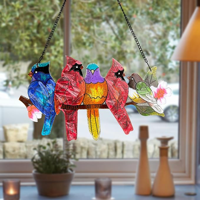 DASTOLL Stained Glass Window Hanging - Image 4