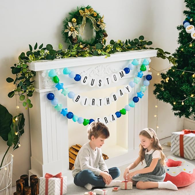 Kpop Theme Party Decorations Christmas Giant Friendship Bracelet Garland Kit - Image 8