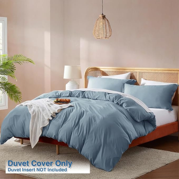 Nestl Stone Blue Duvet Cover Full Size - Image 2