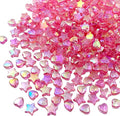 600 PCS Acrylic Heart Star Shape Beads by Jmassyang