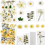 BIHRTC 100PCS Dried Flowers for Resin Real Dry Flower Natural Pressed Died - Image 2