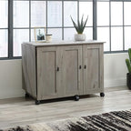 Sauder Craft Cart Storage Cabinet, Rolling Sewing Table - Image 7