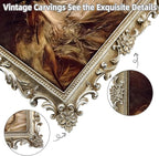 Silver Picture Frame 8x10 Antique Picture Frames Vintage | Real Glass, Wall or - Image 4