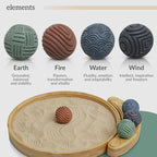 ENSO Zen Garden for Desk, Japanese Bamboo Sand Tray Therapy Kit | Lead-Free - Image 7