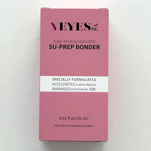 VEYES INC Super Lash Bonder for Eyelash Extensions SU-PREP Bonder, Glue - Image 7