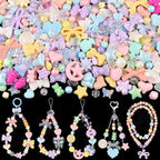 200-260PCS TINKRSTUFF Assorted Macaroon Color Acrylic Beads by TINKRSTUFF